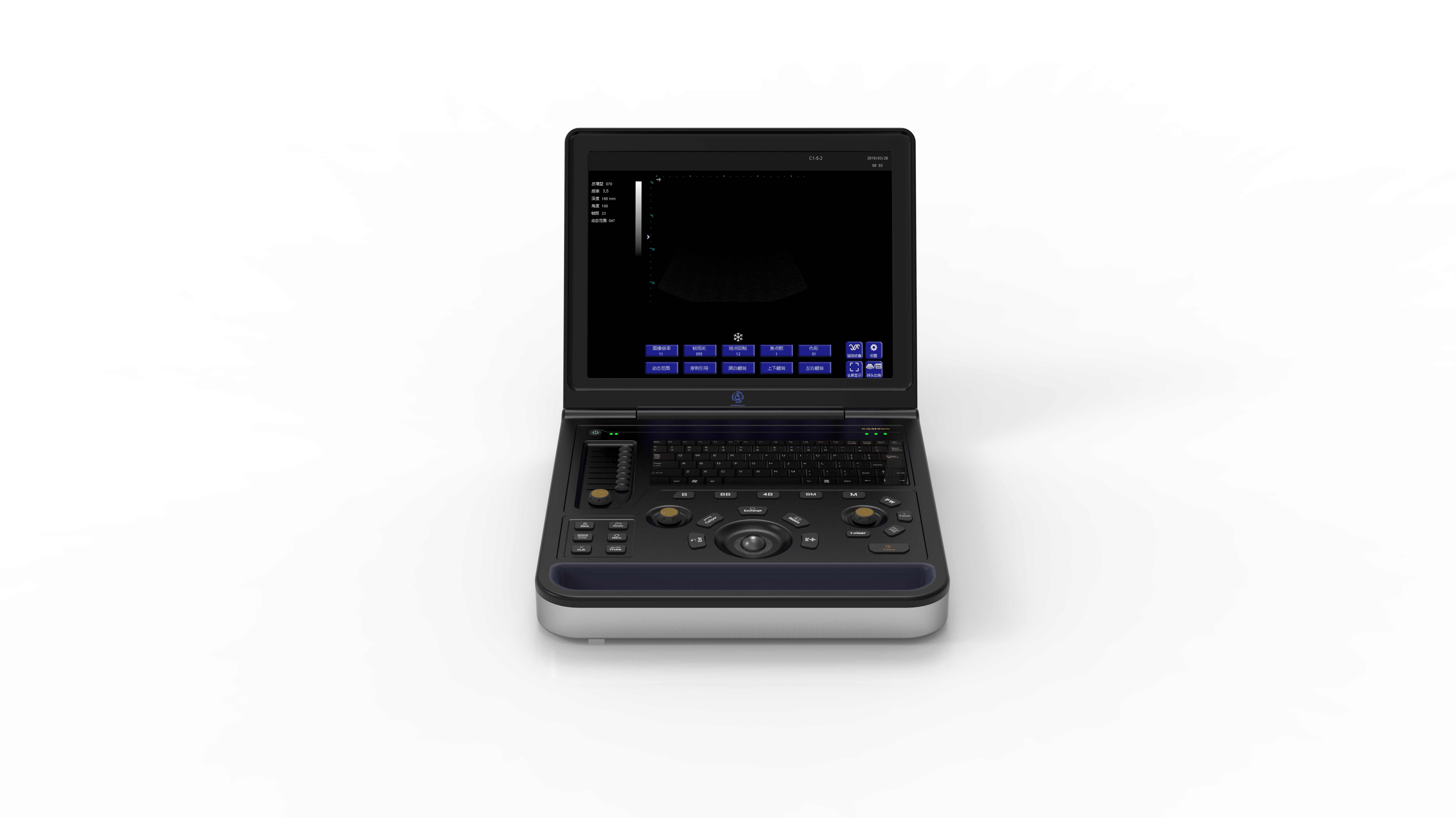 K9 PRO B/W unit with Doppler and Convex Probe