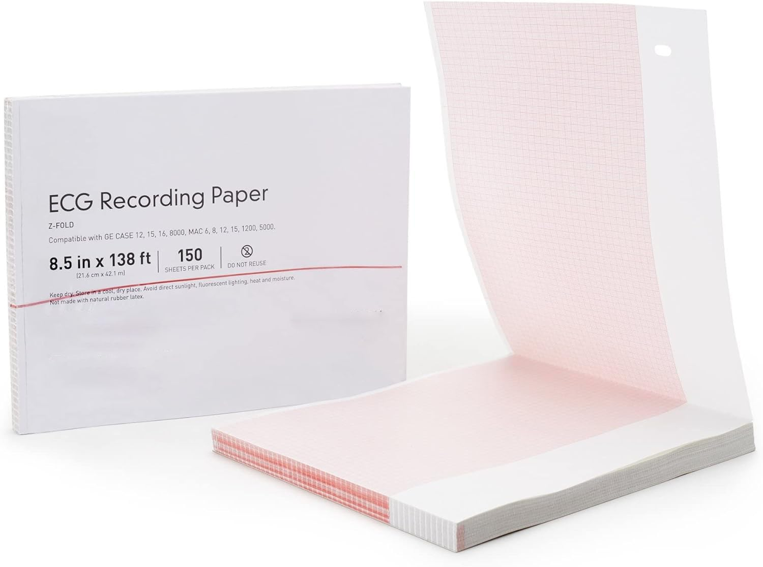Flat 12 Channel ECG Paper